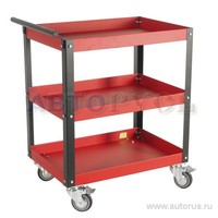 Тележка инструментальная, JTC-5921 3 полки открытого типа 684x469x870мм JTC-5921