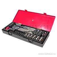 Набор инструментов 40 предметов TORX, HEX, ключи, головки в кейсе JTC-K1401