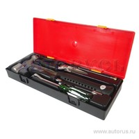 Набор инструментов 5 предметов слесарно-монтажный, молоток,ножницы,отвертка в кейсе JTC-K8051