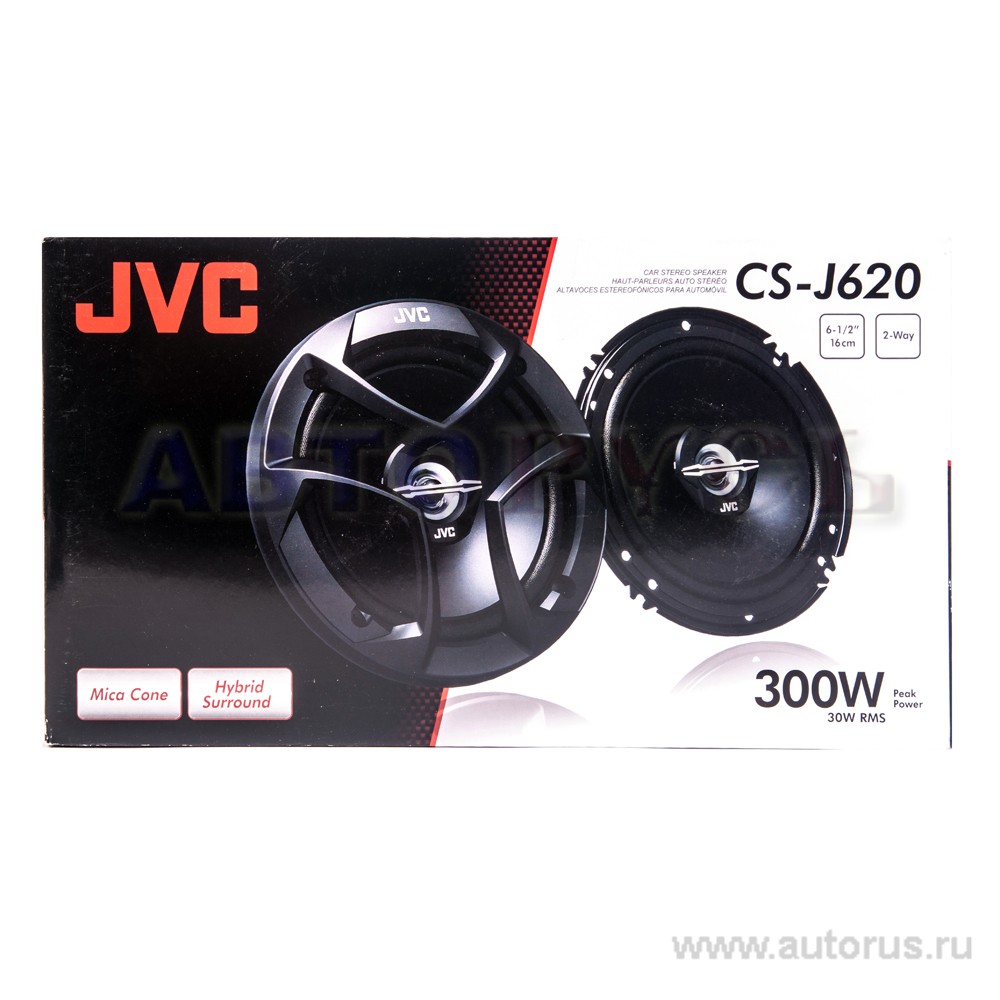 Колонки JVC CS-J620, 16см, 2-х полосные