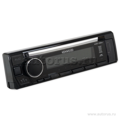 Автомагнитола CD MP3 KENWOOD KDC-130UR 4x50вт USB AUX Android красная подсветка