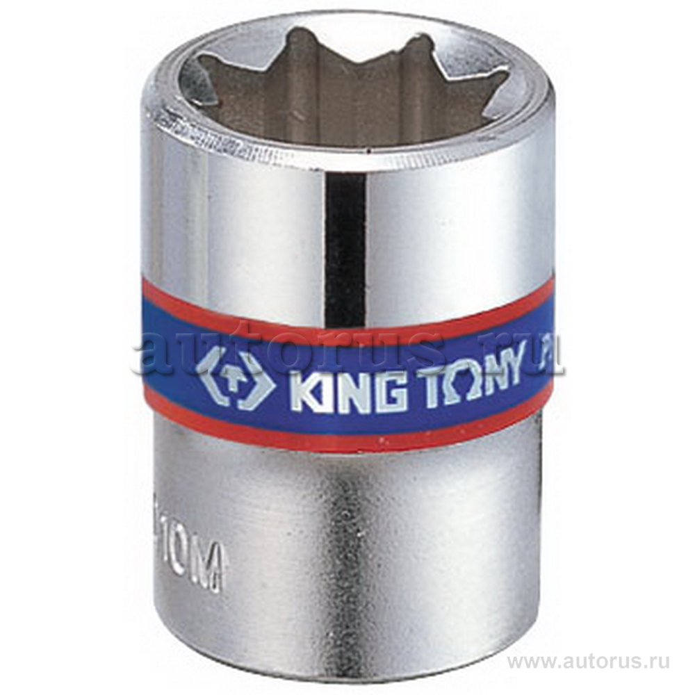 Головка торцевая восьмигранная 1/4, 10 мм KING TONY 231010M