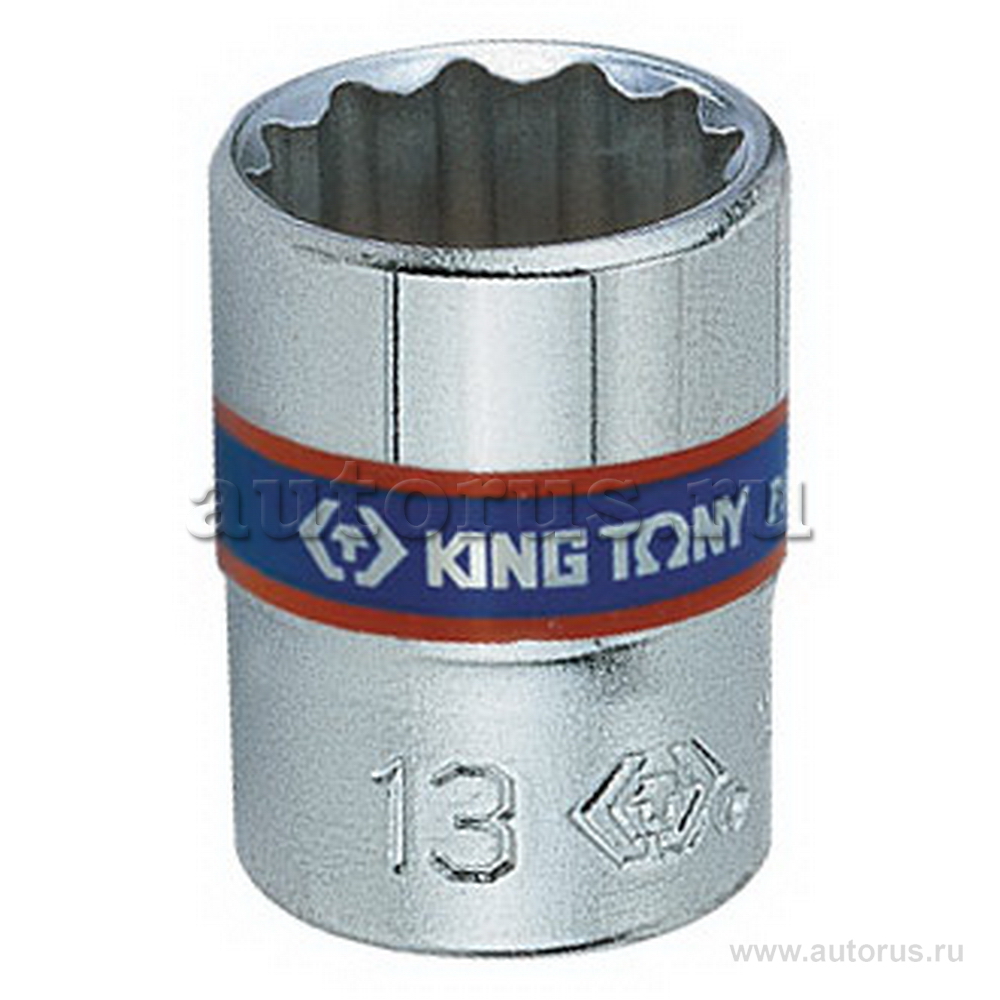 Головка торцевая стандартная двенадцатигранная 1/4, 9 мм KING TONY 233009M