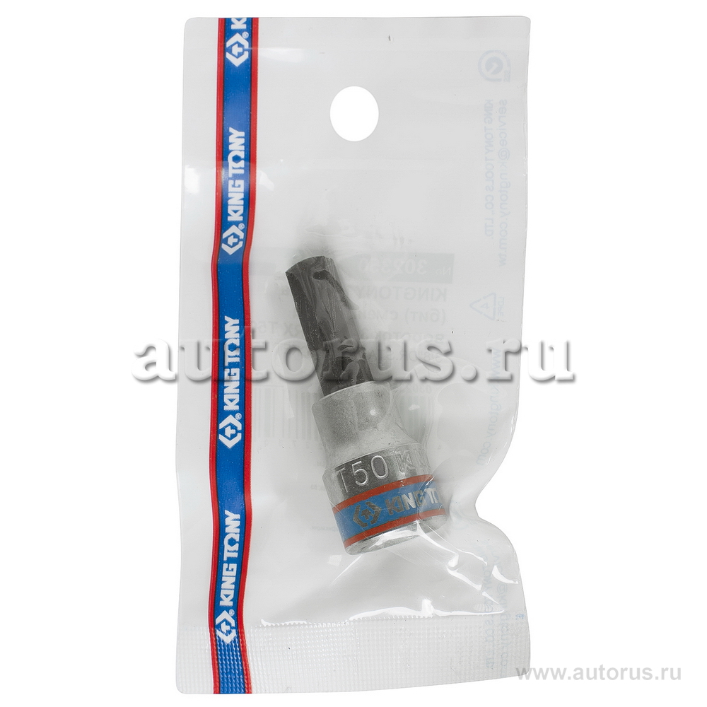 Насадка, бита торцевая 3/8, TORX, T50, L 50 мм KING TONY 302350