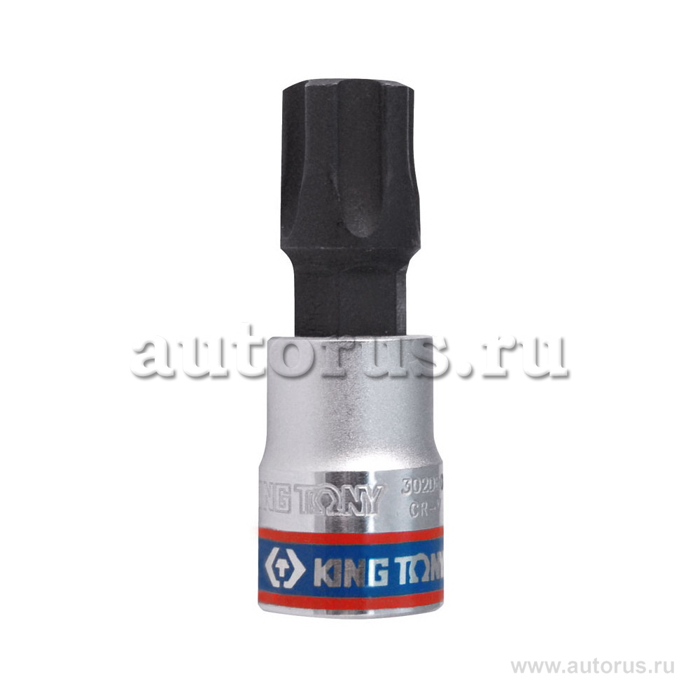 Насадка, бита торцевая 3/8, TORX PLUS, IPR50, L 50 мм, 5-ти лучевой KING TONY 302D50