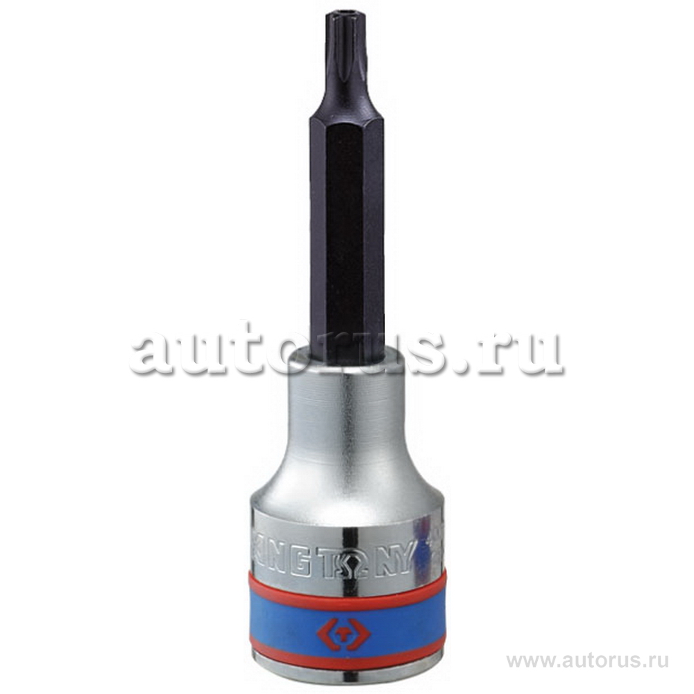 Насадка, бита торцевая 1/2, TORX, T20, L 80 мм, с отверстием KING TONY 403720