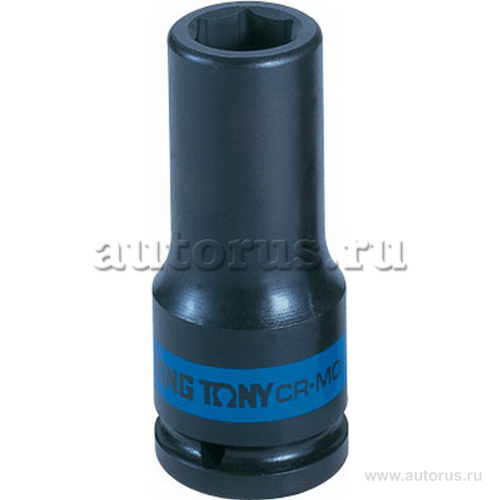Головка торцевая ударная глубокая шестигранная 3/4, 19 мм KING TONY 643519M
