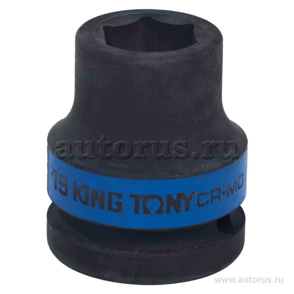 Головка торцевая ударная шестигранная 3/4, 19 мм KING TONY 653519M