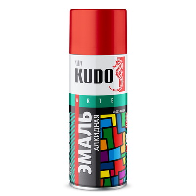Краска спрей универсальная кремовая, 520 мл. KUDO KU-10091