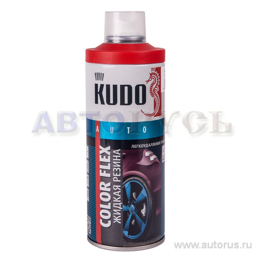 Жидкая резина красная, 520 мл. KUDO KU-5504