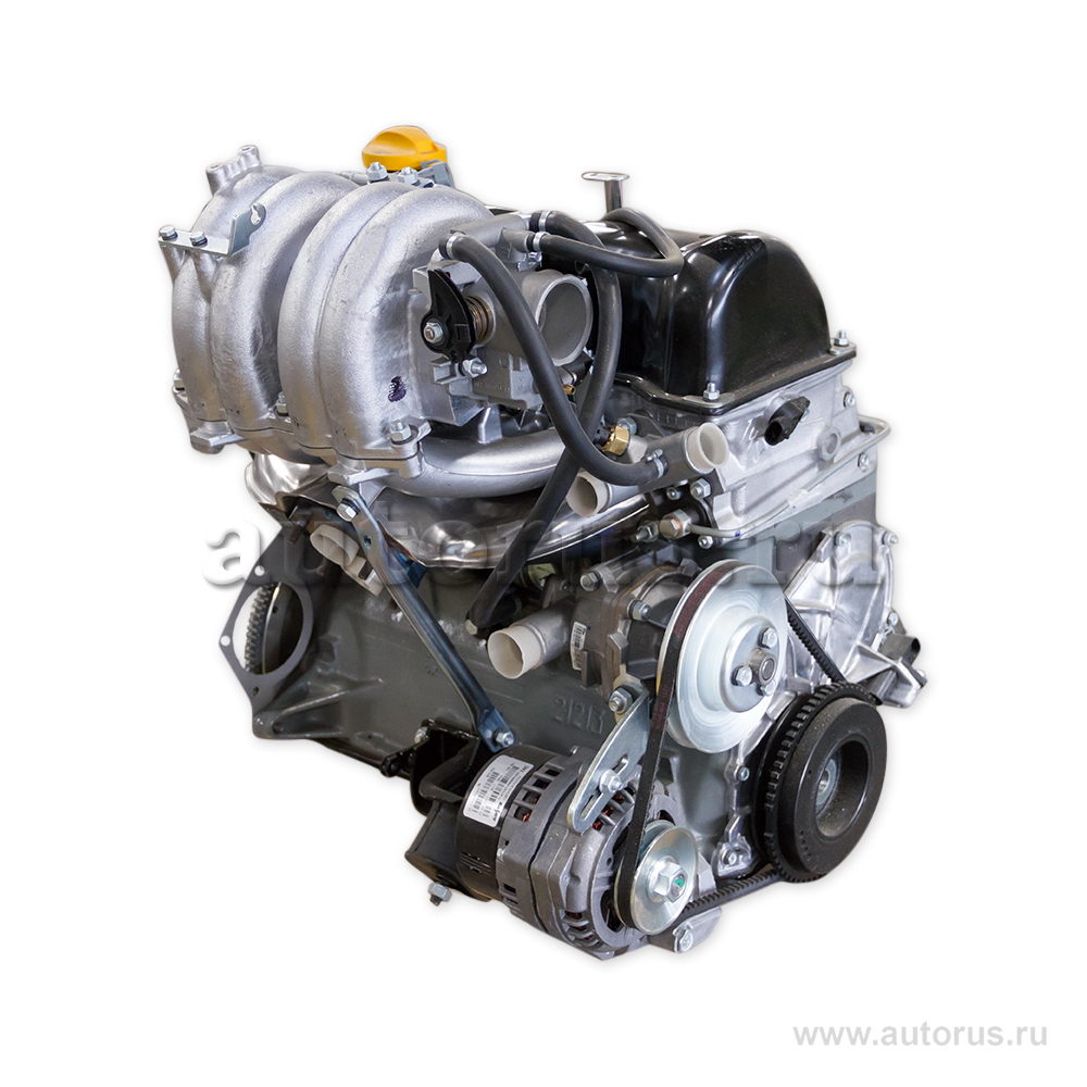 Двигатель ВАЗ 21214-1000260-35 1.7л, 8-ми клапанный инжектор (мех. заслонка) для а/м без ГУР LADA 21214-1000260-35