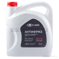 Антифриз LADA Carboxylate готовый -40C красно-фиолетовый 5 л 88888-1000050-82
