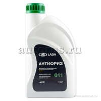 Антифриз LADA Carboxylate готовый -40C зеленый 1 л 88888-4000010-82