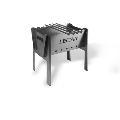 Мангал разборный металлический LECAR (4 шампура), 1 мм., 400x250x390 мм.