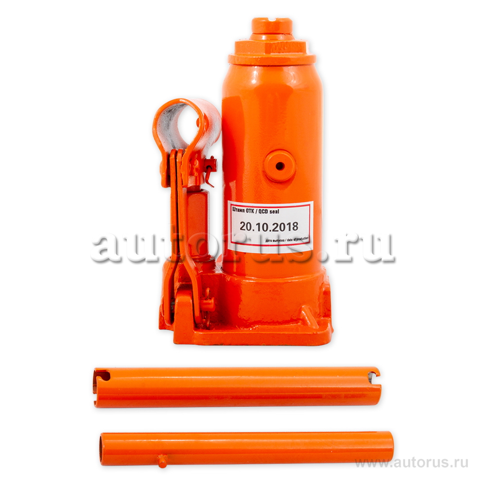 Домкрат гидравлический бутылочный LECAR 2т., кейс (высота мин/макс 148/278мм.)