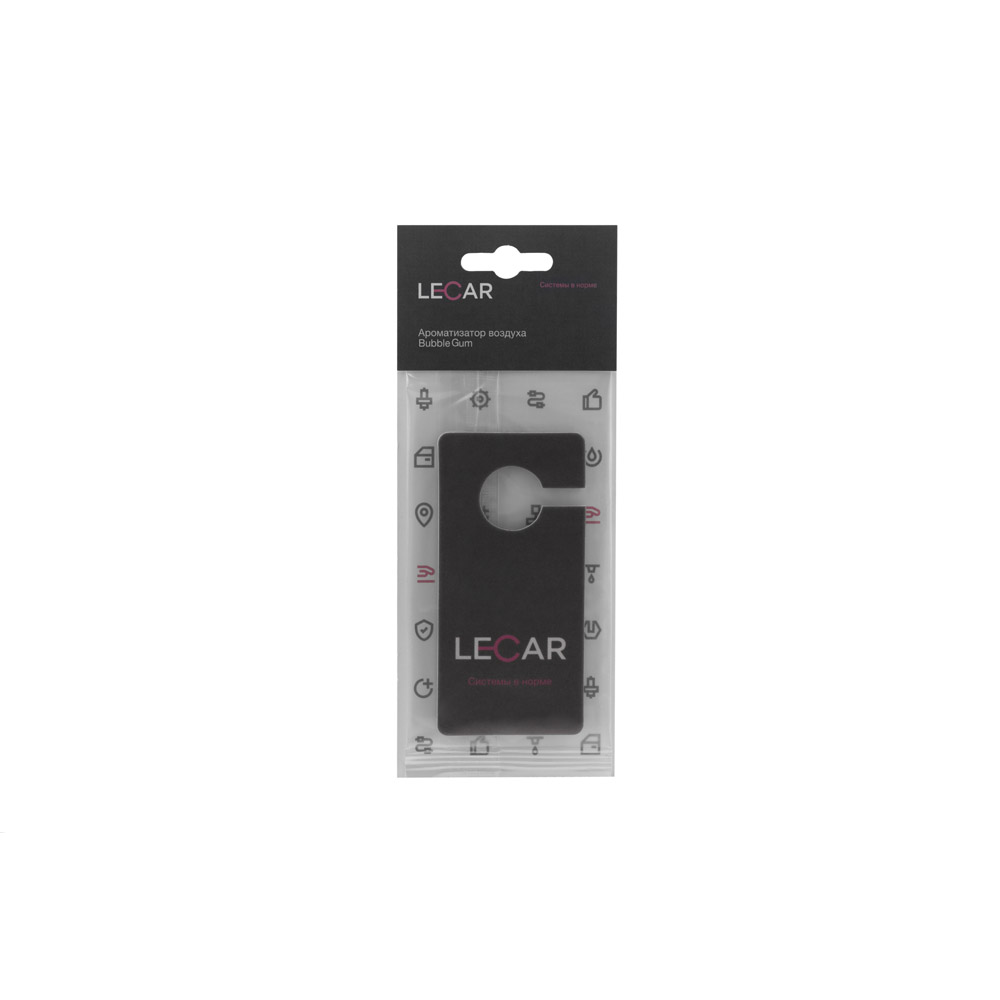 Ароматизатор пропитанный пластинка Bubblegum LECAR LECAR000022412