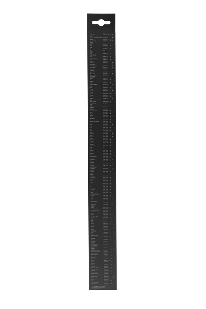 Щетка стеклоочистителя каркасная LECAR 400 мм. (16"), 1 сменный адаптер LECAR LECAR000040801