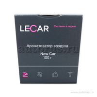 Ароматизатор воздуха LECAR гелевый New Car 100 гр. (баночка) LECAR LECAR000182412
