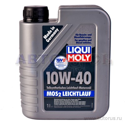 Масло моторное Liqui Moly MoS2 Leichtlauf 10W40 полусинтетическое 1 л 1930