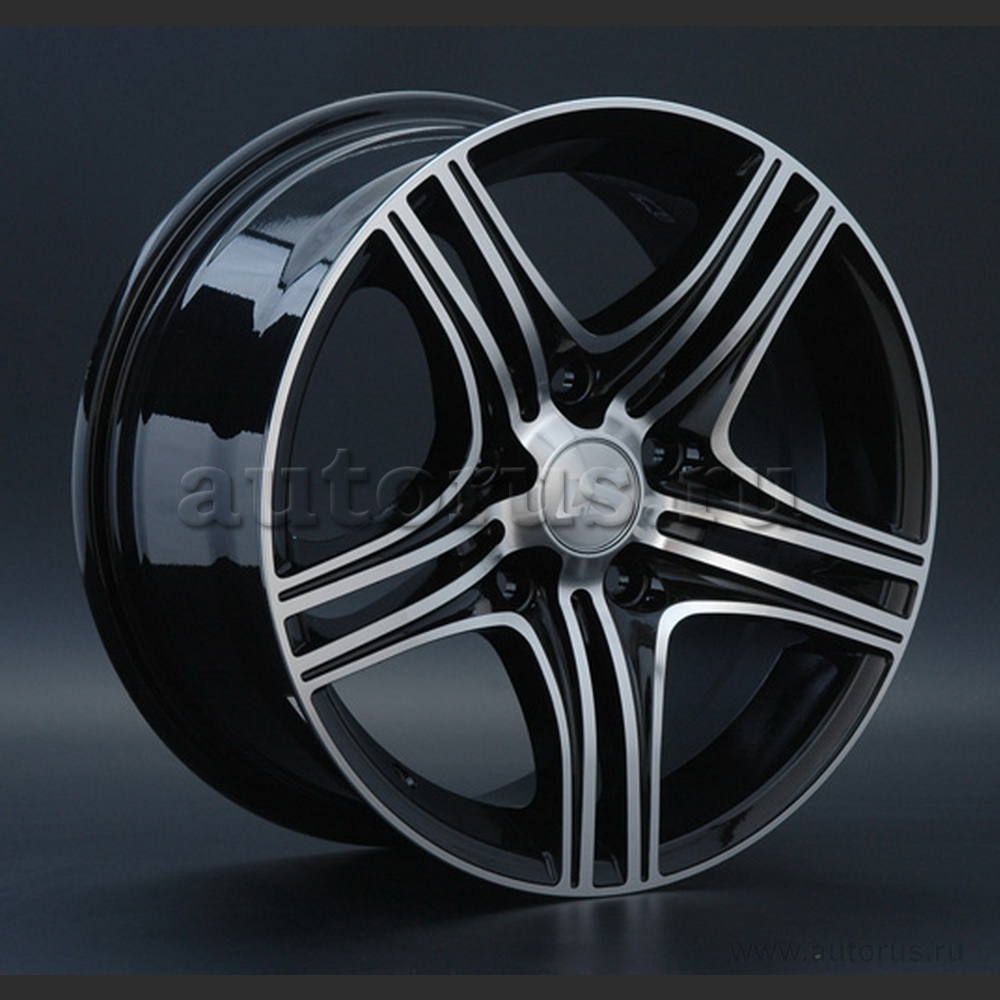 Диск литой R16 7J 4x108/65.1 ET32 LS 127 BKF S000881