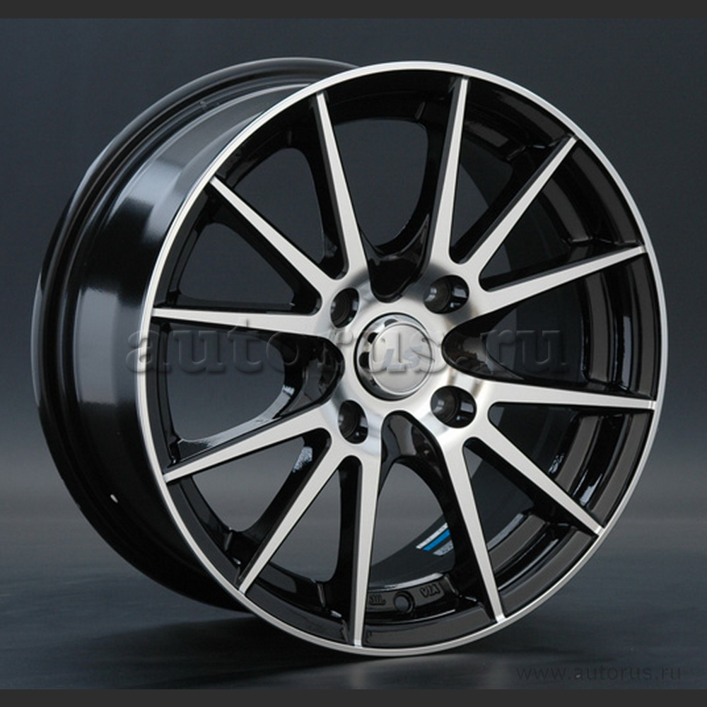 Диск литой R15 6.5J 4x108/65.1 ET27 LS 143 BKF S008080