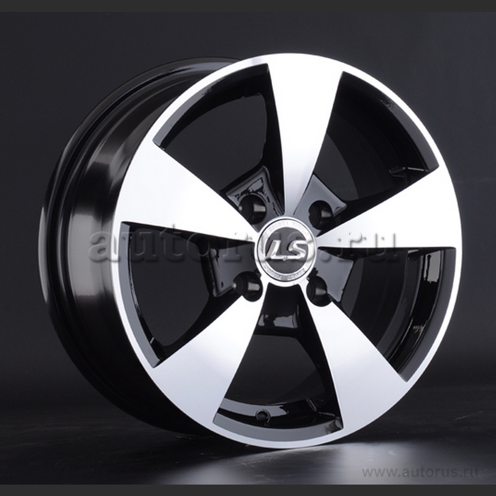 Диск литой R14 6J 4x108/73.1 ET27 LS NG213 BKF S009395