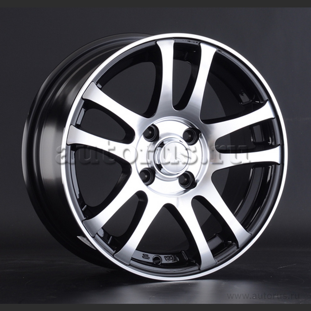 Диск литой R14 6J 4x100/73.1 ET40 LS 283 BKF S016964