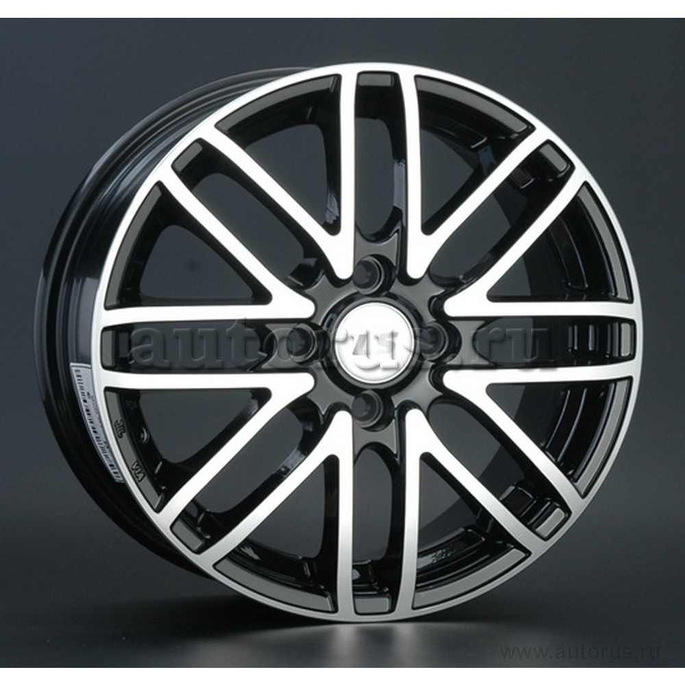 Диск литой R15 6J 4x100/73.1 ET45 LS H3002 BKF S020196