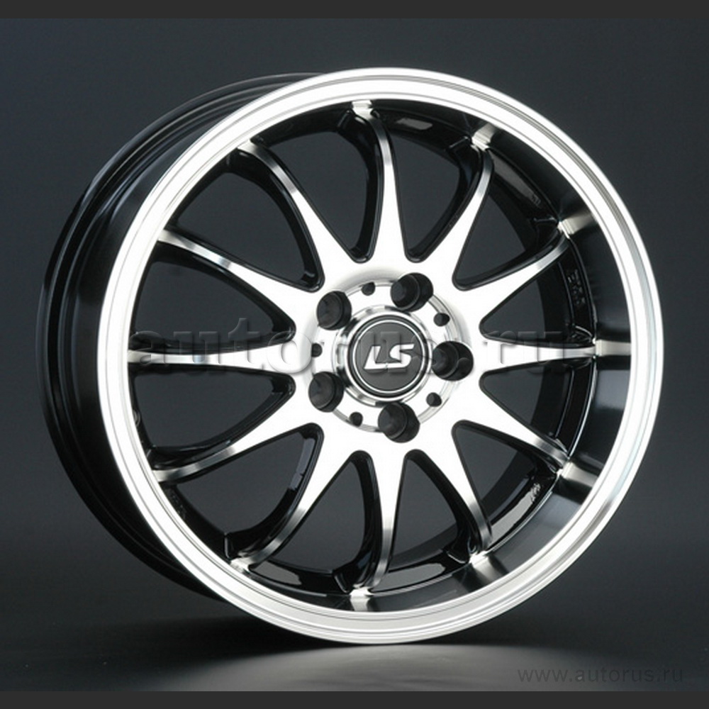 Диск литой R15 6J 5x100/57.1 ET40 LS 299 BKF S020733