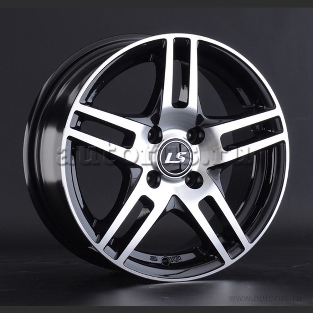 Диск литой R14 6J 4x100/73.1 ET40 LS 281 BKF S020771