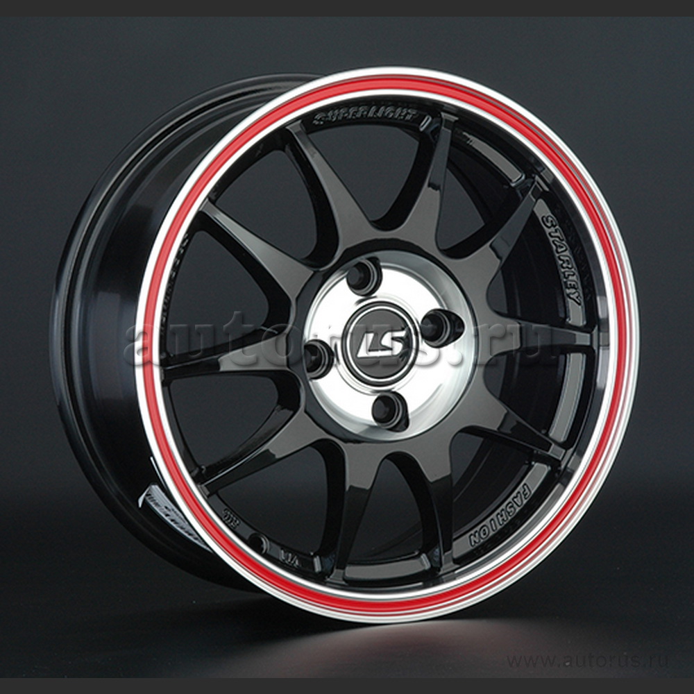 Диск литой R15 6.5J 4x100/73.1 ET40 LS 204 BKCRL S023996