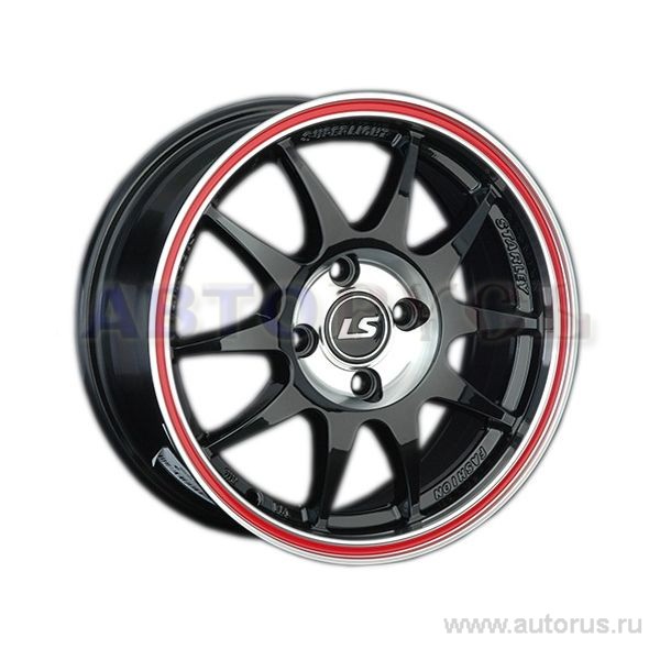 Диск литой R15 6.5J 4x98/58.6 ET32 LS 204 BKCRL S024095