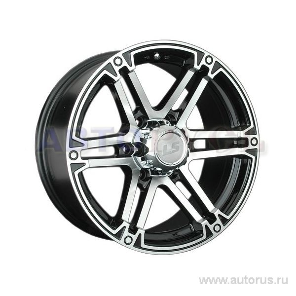 Диск литой R17 8J 6x139.7/106.1 ET25 LS 473 BKF S027647