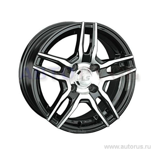 Диск литой R16 7J 4x114.3/73.1 ET40 LS 569 BKF S030293