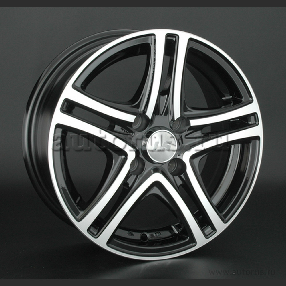 Диск литой R15 6.5J 4x108/73.1 ET27 LS 570 BKF S030309