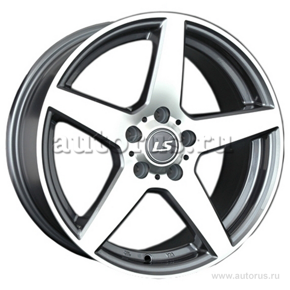 Диск литой R16 7J 4x100/73.1 ET40 LS 360 BKF S031709