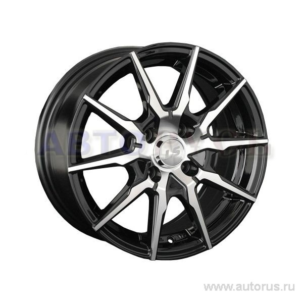 Диск литой R14 6J 4x98/58.6 ET35 LS 769 BKF S035066