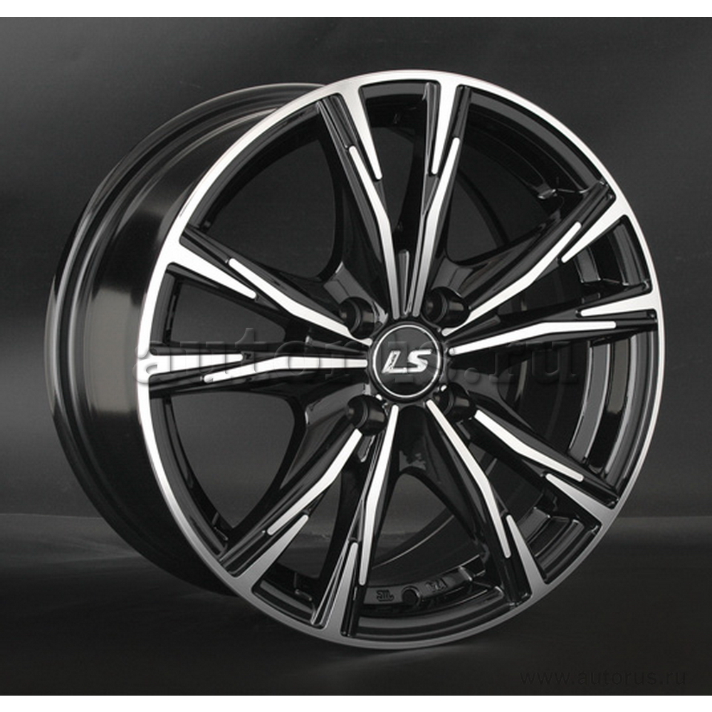 Диск литой R15 6.5J 4x100/73.1 ET40 LS 787 BKF S035281