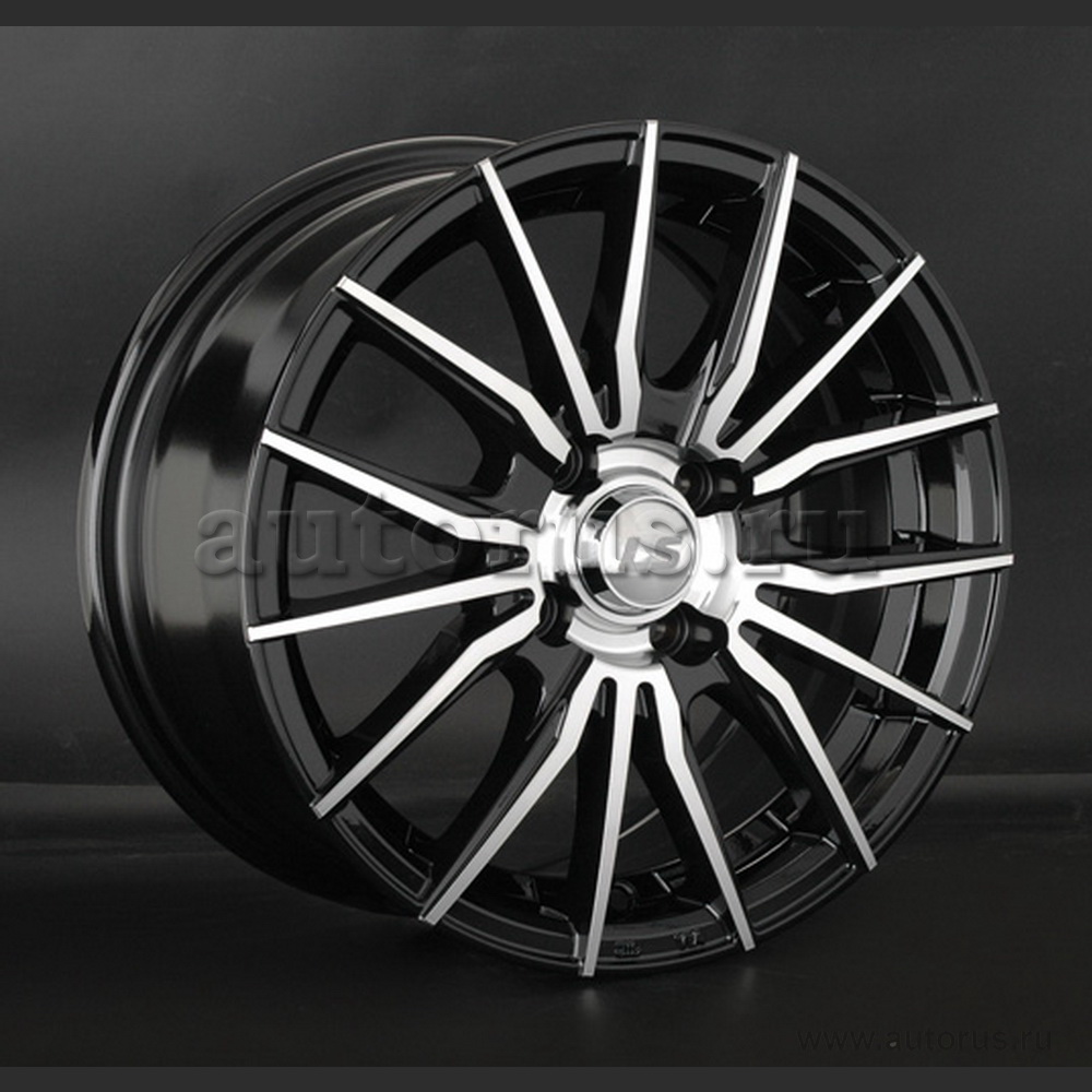 Диск литой R15 6.5J 4x100/73.1 ET40 LS 791 BKF S035312