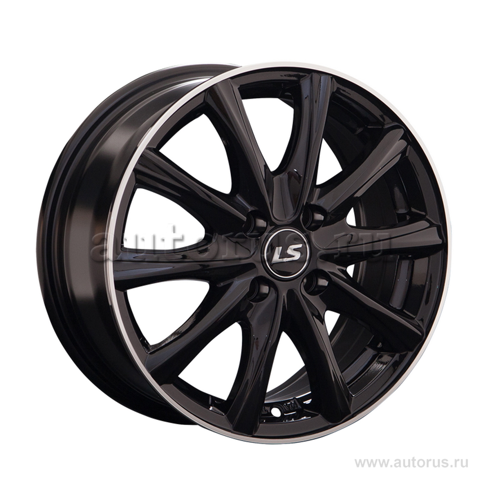 Диск литой R15 6J 4x100/73.1 ET48 LS 741 BKL S035545