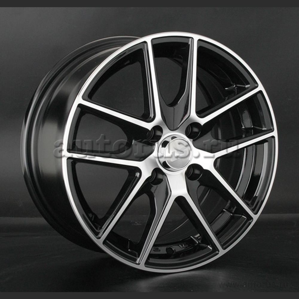 Диск литой R15 6.5J 4x100/54.1 ET40 LS 771 BKF S036407