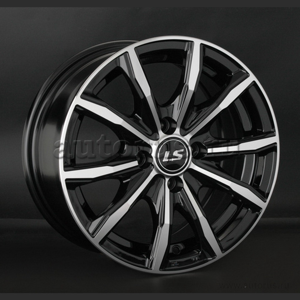 Диск литой R16 6J 4x100/60.1 ET45 LS 786 BKF S041922