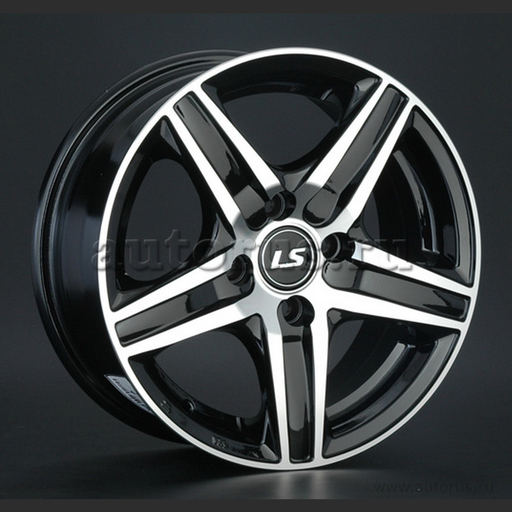 Диск литой R14 6J 5x100/57.1 ET35 LS 321 BKF S042157