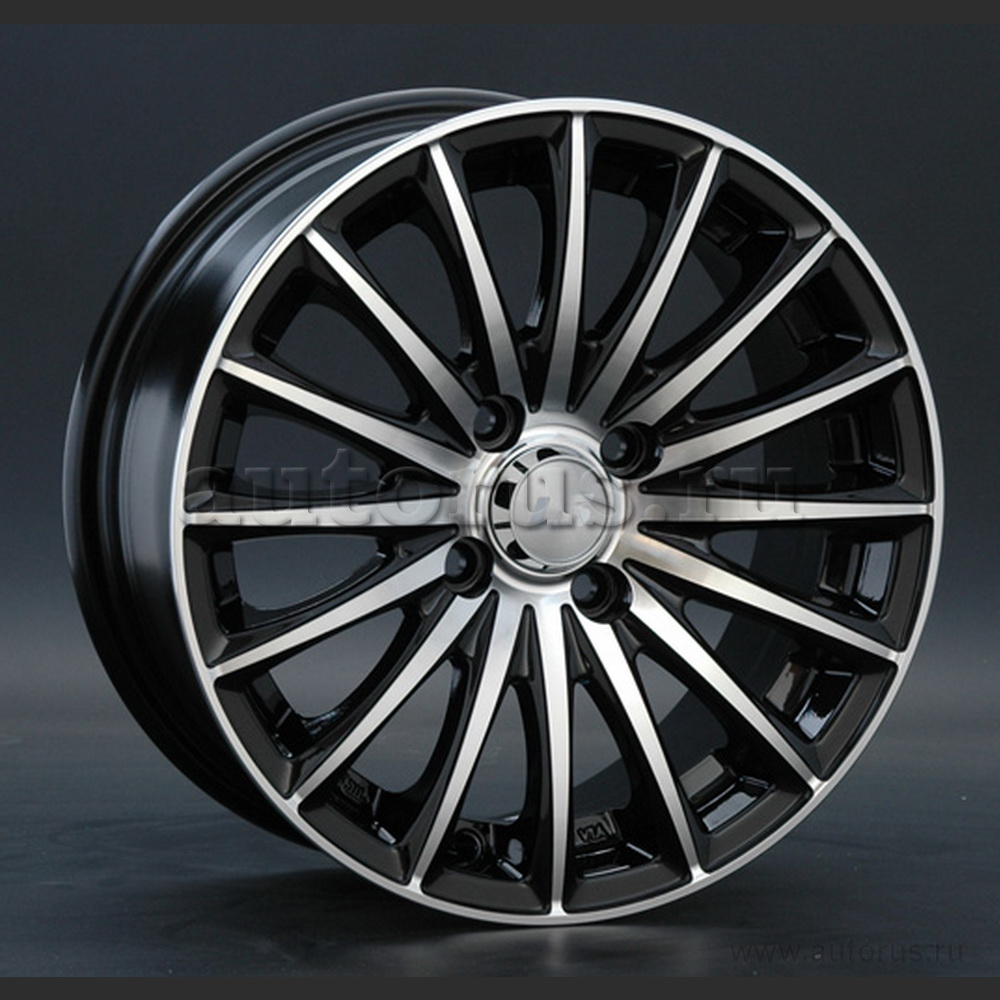 Диск литой R15 6.5J 4x100/73.1 ET45 LS 804 BKF S042323