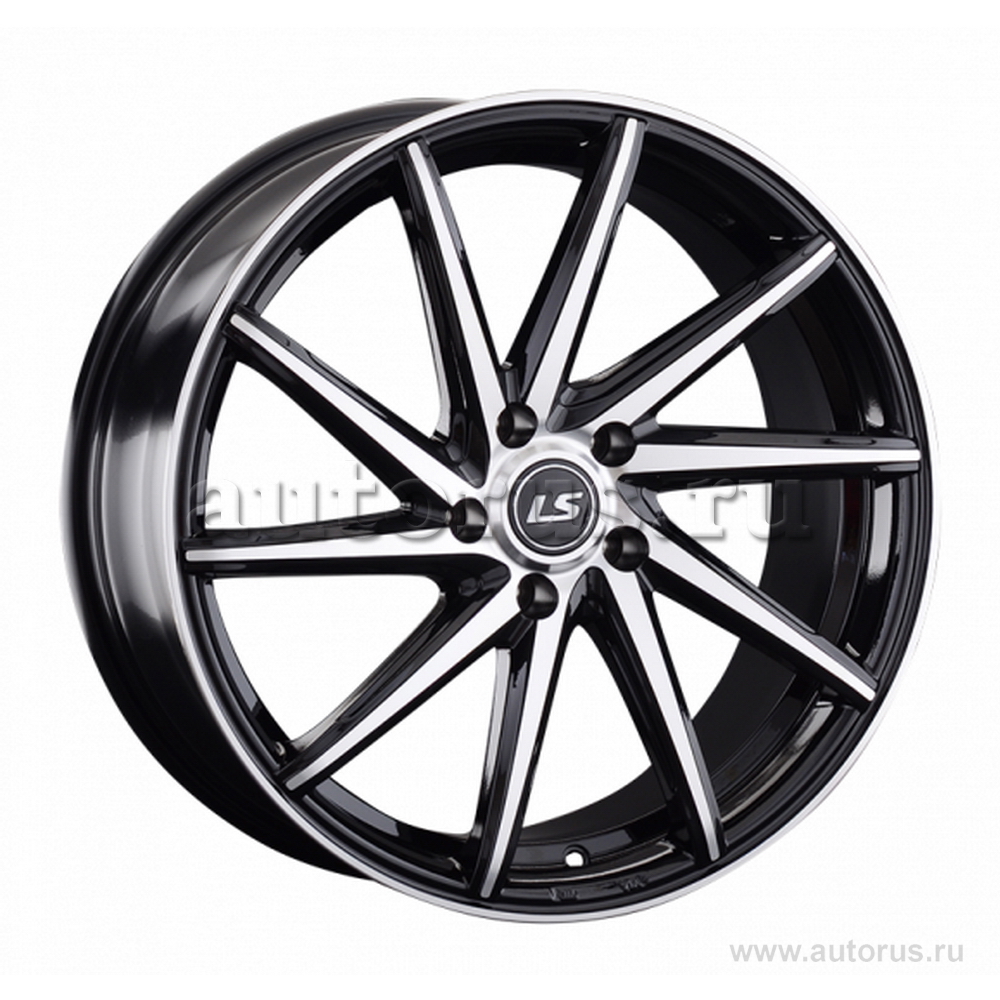 Диск литой R19 8J 5x114.3/67.1 ET35 LS 850 BKF S042807