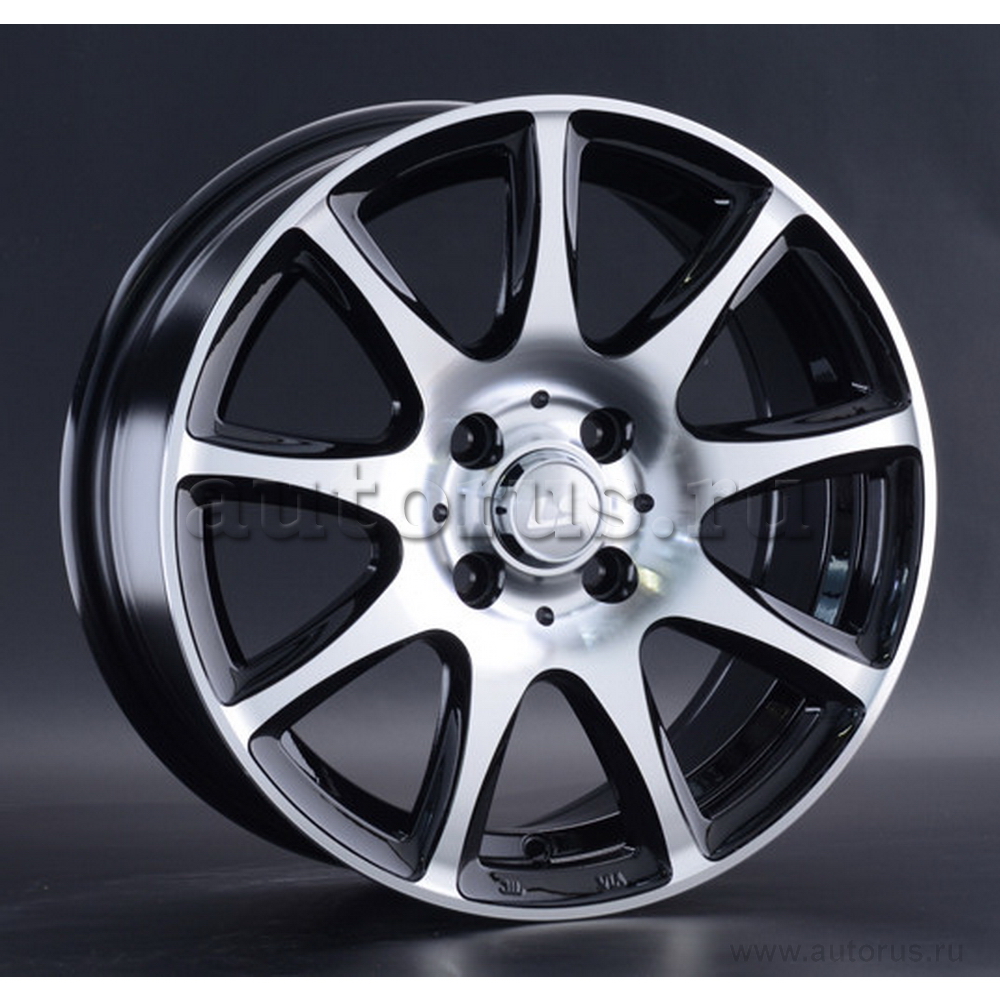 Диск литой R15 6.5J 4x100/73.1 ET38 LS 857 BKF S042866