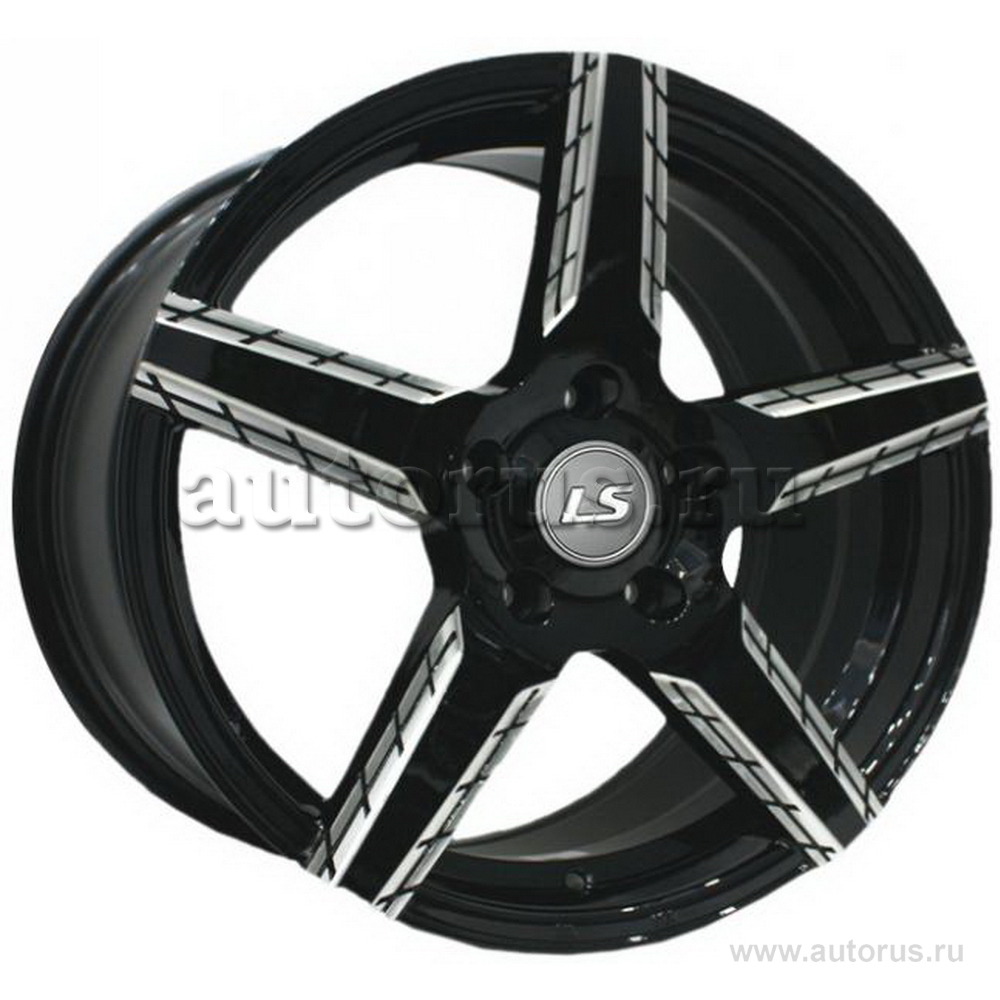 Диск литой R15 6.5J 4x100/73.1 ET38 LS 888 BKF S043122