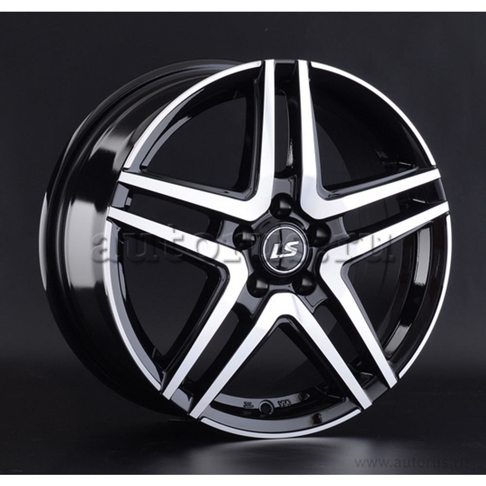 Диск литой R16 6.5J 5x100/57.1 ET38 LS 420 BKF S043177