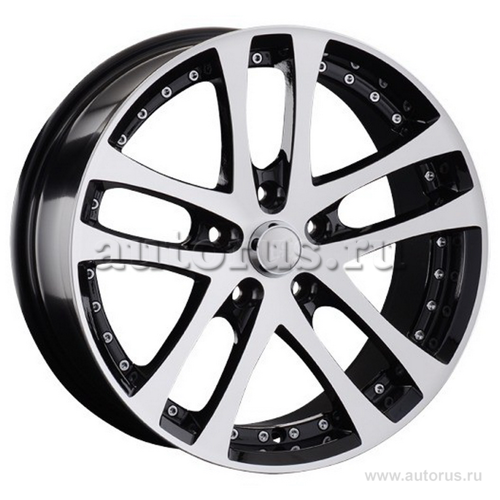 Диск литой R17 7.5J 5x114.3/73.1 ET35 LS 919 BKF S044122