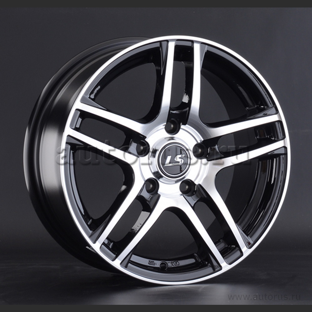 Диск литой R16 7J 4x100/73.1 ET40 LS 285 BKF S044311